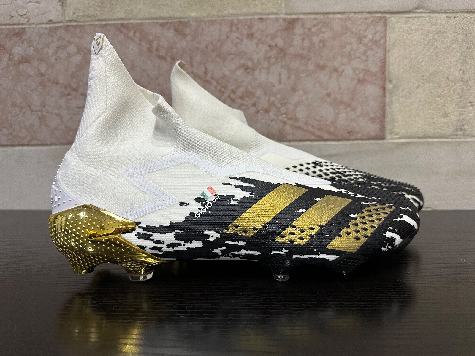 GIGIO DONNARUMMA ADIDAS MATCH WORN BOOTS - PSG MILAN ITALY