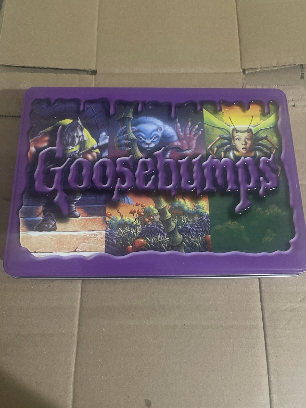 Goosebumps 25th Anniversary Collector Tin EMPTY