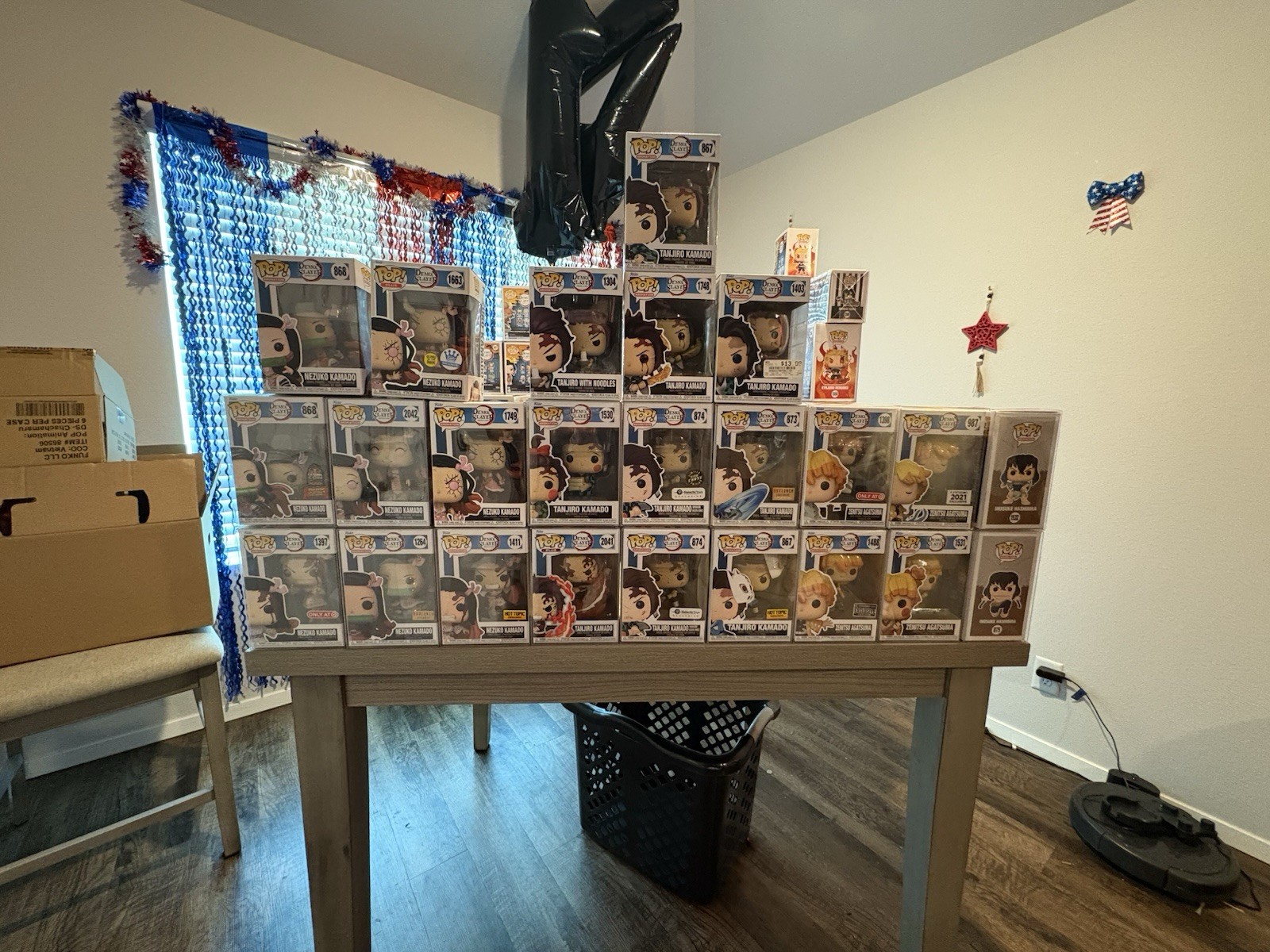 Selling a large Demon Slayer Funko Pop collection - 79 total figures.