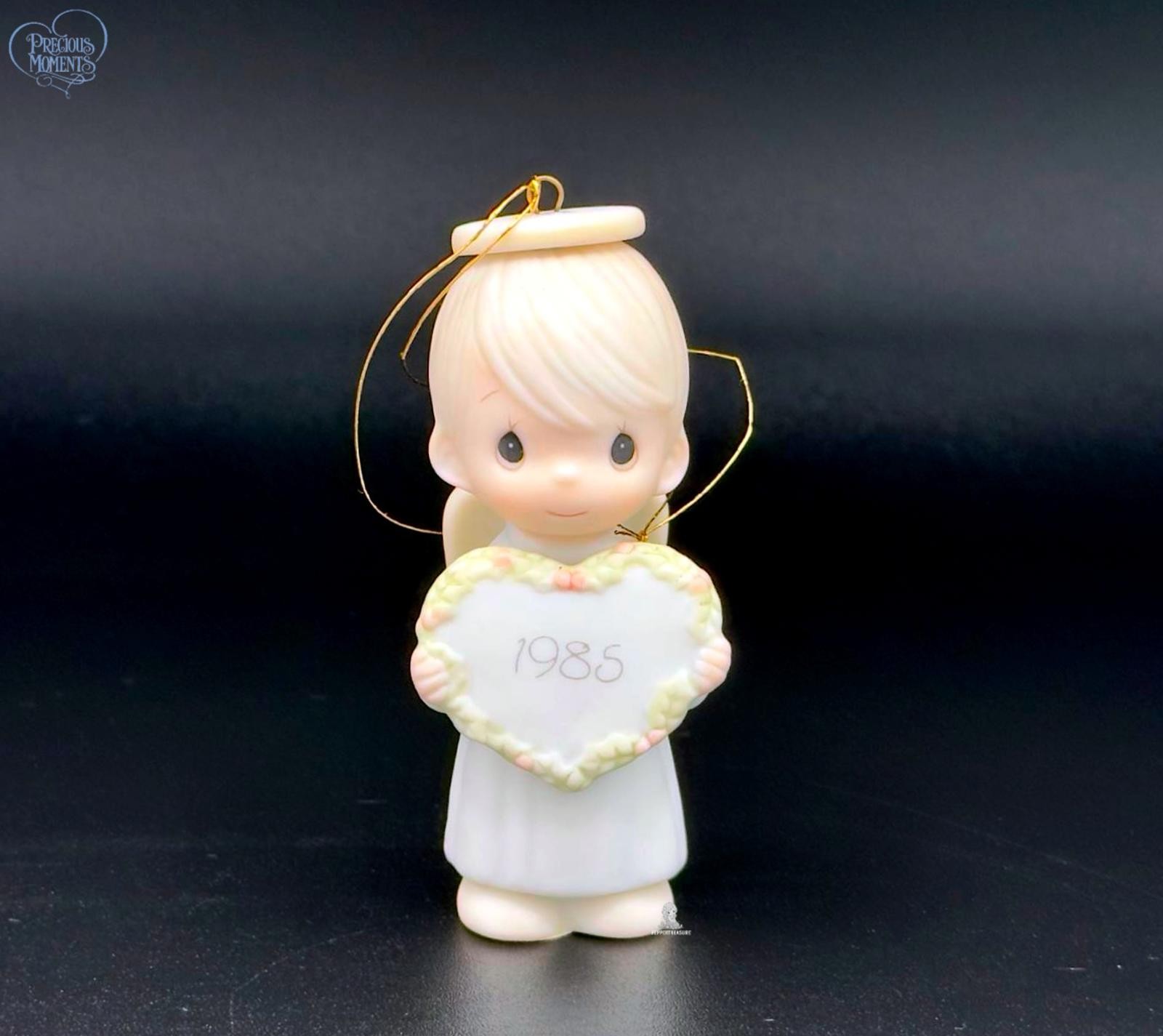 Vintage 1985 Precious Moments Angel Figurine - Heartwarming Collectible