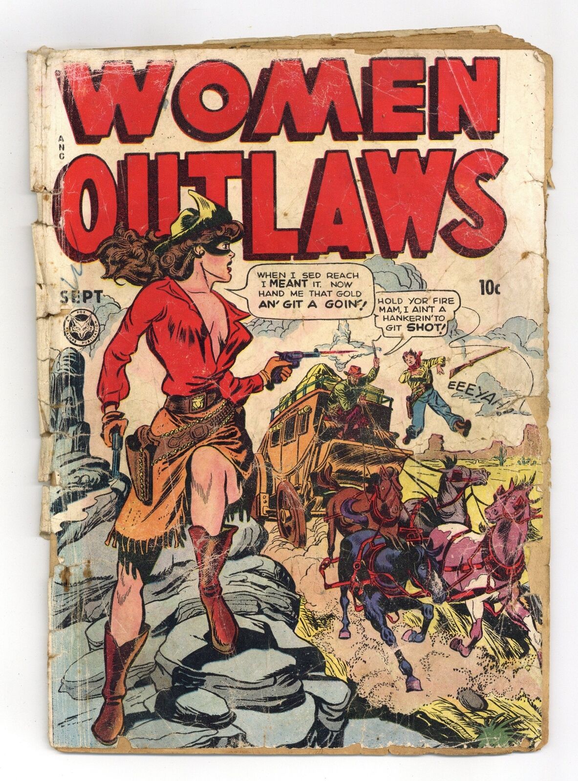 Women Outlaws #2 PR 0.5 1948