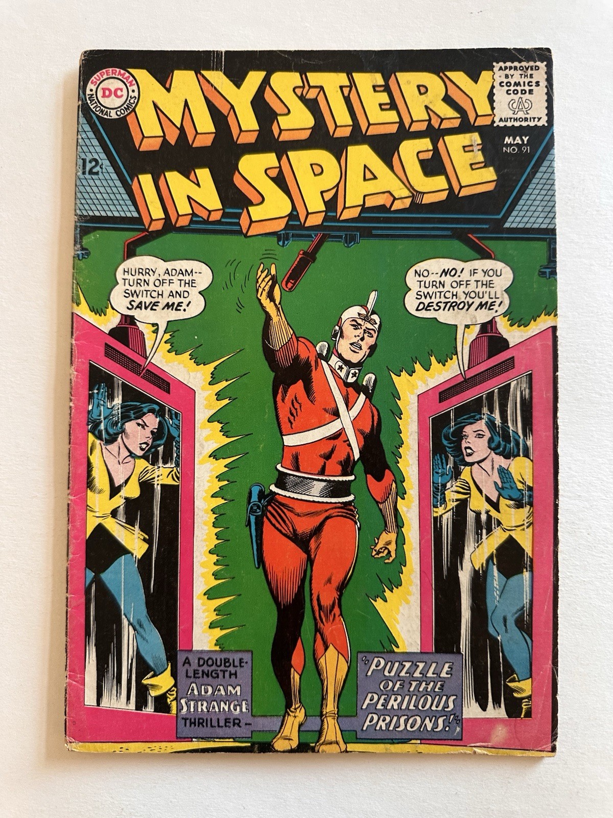 Mystery in Space #91 (DC Comics 1964) Adam Strange Mystery in Space #91 (DC Comics 1964) Adam Strange