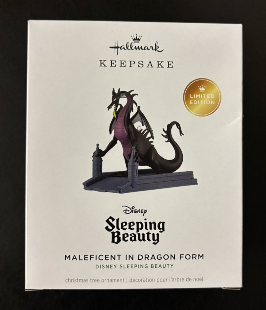 Hallmark 2026 Disney Sleeping Beauty MALEFICENT IN DRAGON FORM LIMITED EDITION