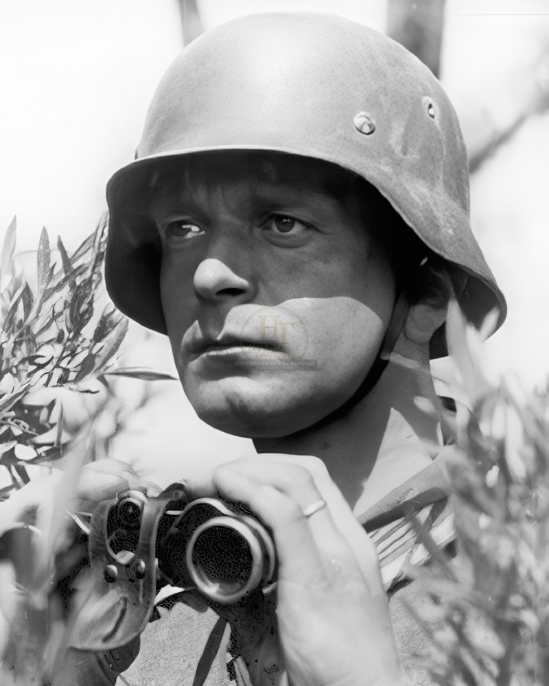 Eastern Front German Soldier Dienstglas Binoculars 13x19 Print WWII HT4136471