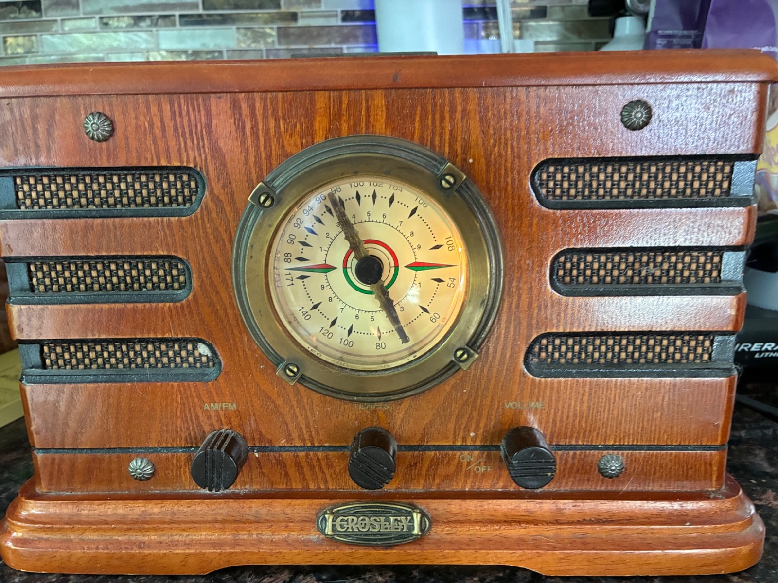 Crosley 2001 Limited Collector's Edition Radio Cassette Player CR19, wood,9x7x8”
