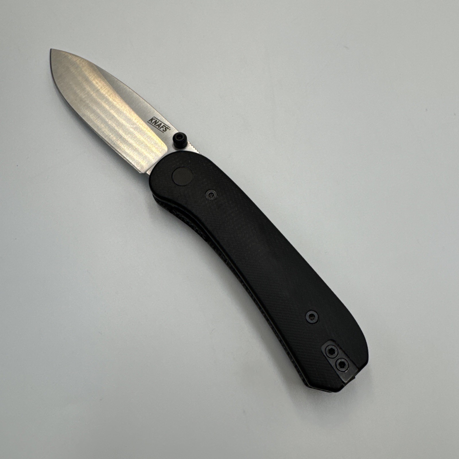 Knafs Lander 5 Black Stonewash Pocket Knife.