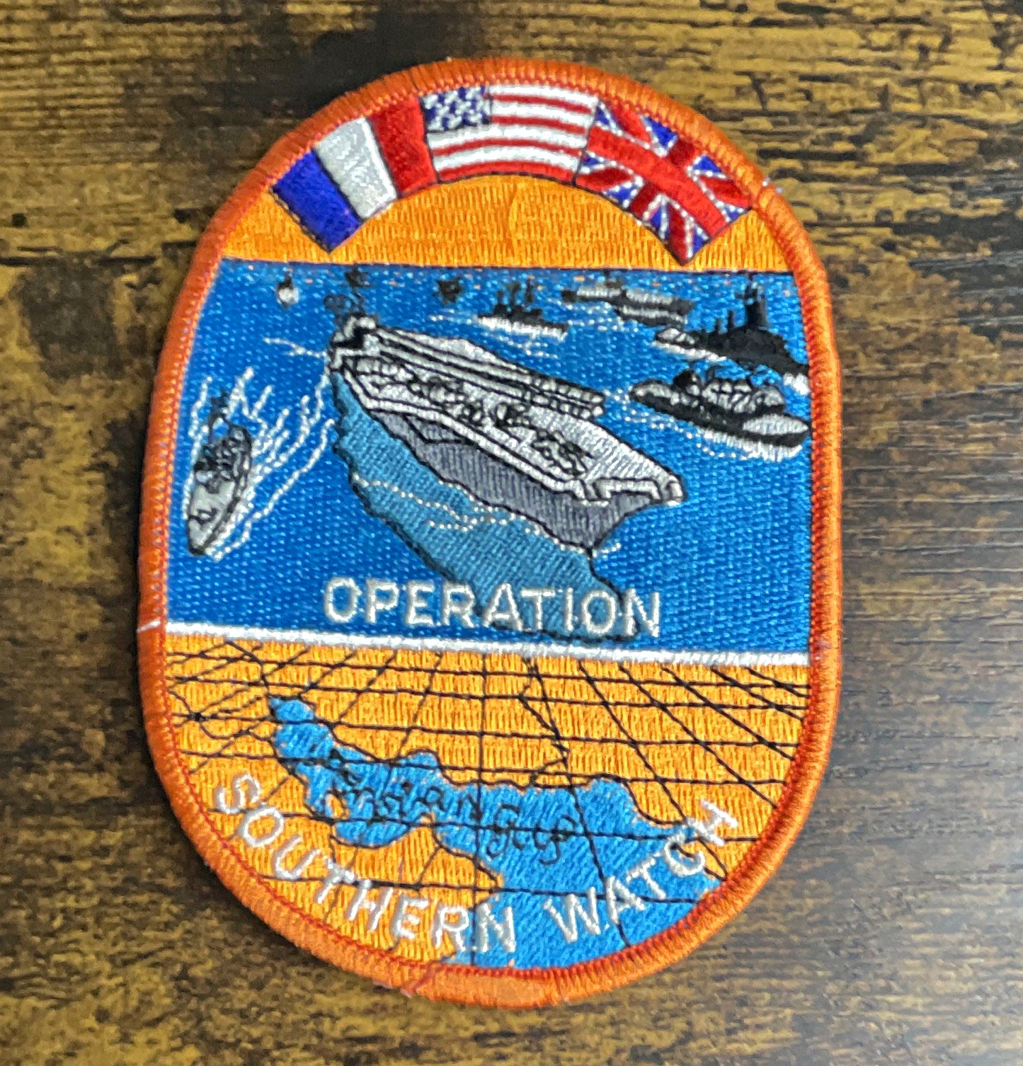 Operation Southern Watch Navy Militaria Collectible Patch Insignia Badge