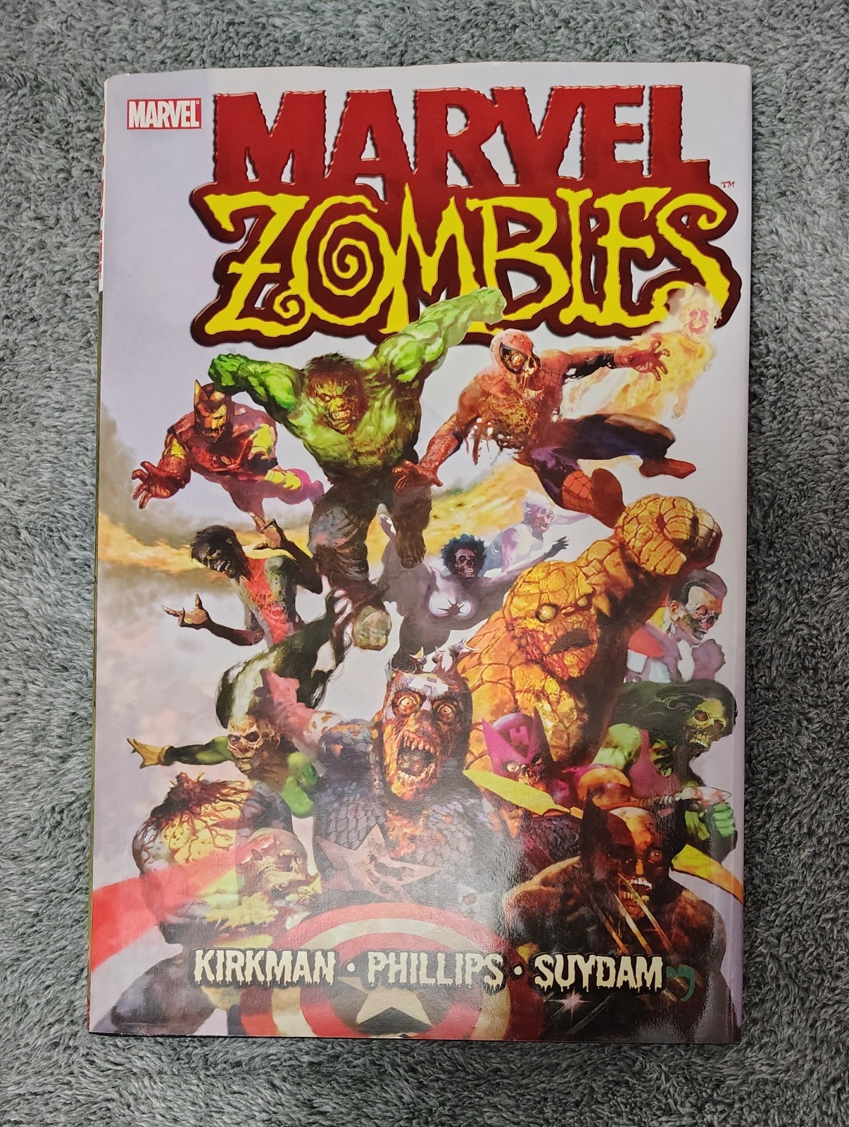Marvel Zombies Marvel 2006 HC 1st Print Hardcover w/ DJ Robert Kirkman EUC