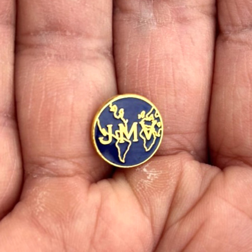 VTG SDA PATHFINDER JMV SEVENTH DAY ADVENTIST MISSIONARY VOLUNTEER earth PIN