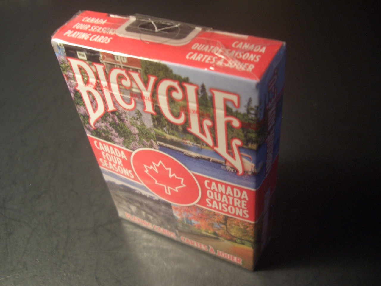 Bicycle deck of playing cards, CANADA FOUR SEASONS, collectible, USPCC USA, NEW