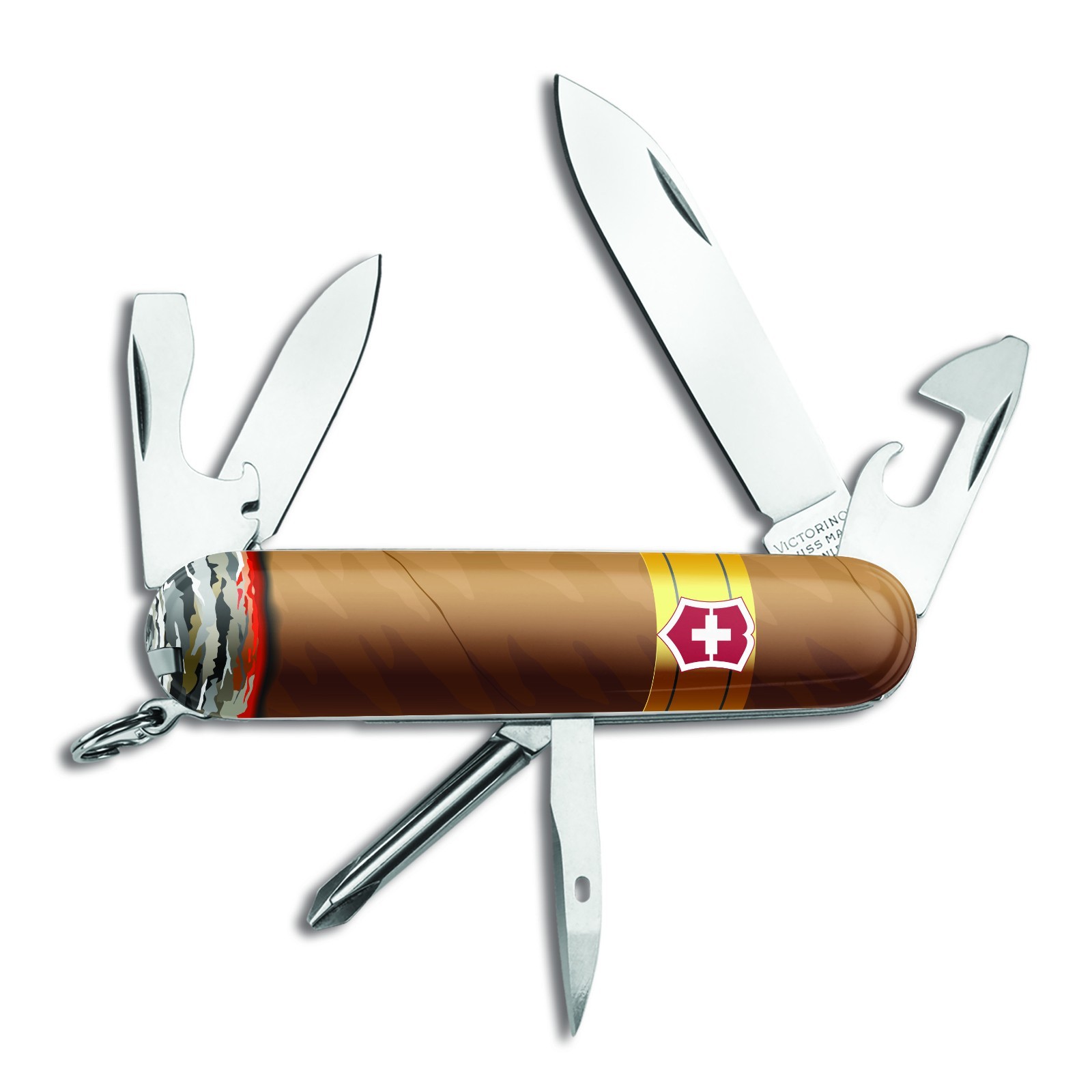 Victorinox Swiss Army Cigar Smoker Stogie TINKER Knife Knives Multi Tool