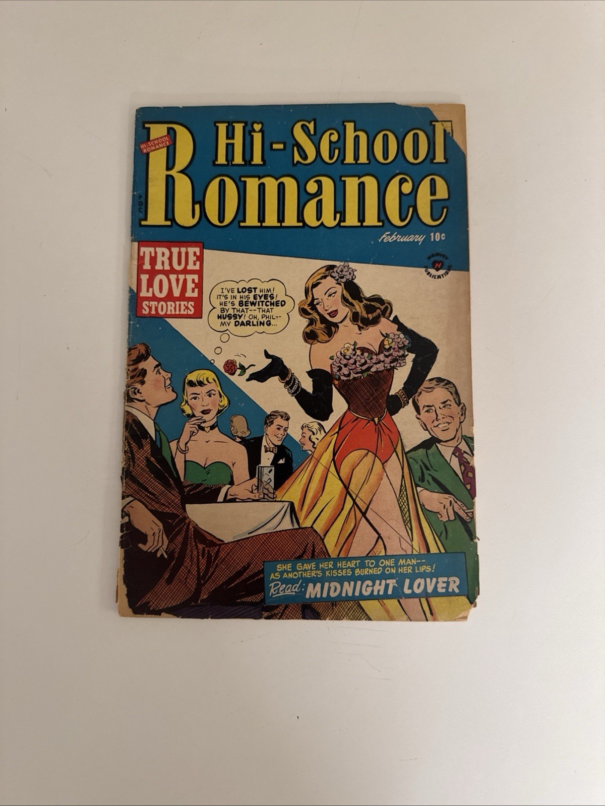HI SCHOOL ROMANCE 51 HOME COMICS 1951 - Rare