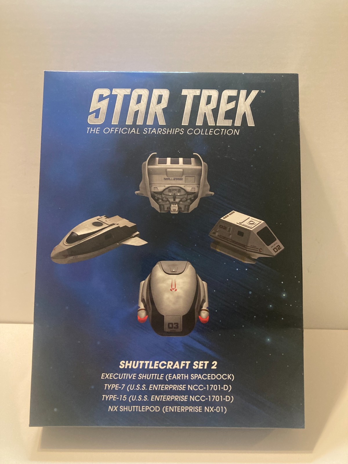 NEW 2016 Eaglemoss Star Trek Starships Shuttlecraft Set 2 See Description NEW 2016 Eaglemoss Star Trek Starships Shuttlecraft Set 2 See Description