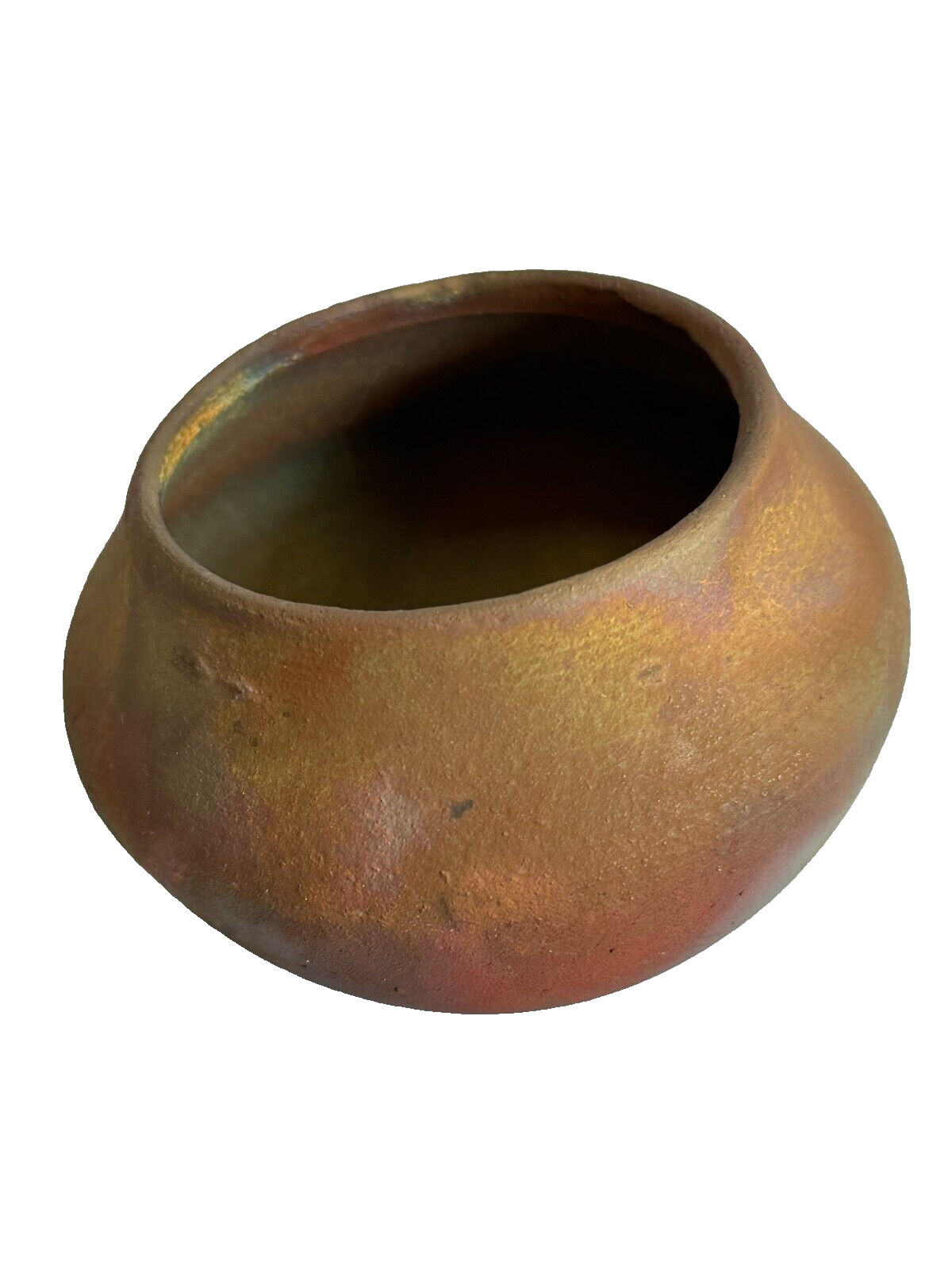 Vintage Raku Pottery Bowl Handcrafted in Japan Signed by Artist T Pons Vintage Raku Pottery Bowl Handcrafted in Japan Signed by Artist T Pons