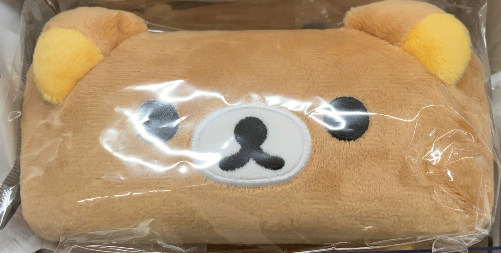 San-X Rilakkuma Plush Glasses Case Rilakkuma DG33501 Eyeglass Holder New Japan