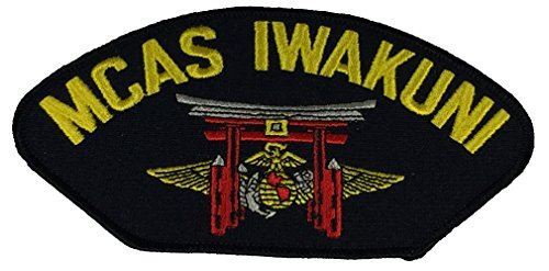 USMC MARINE CORPS AIR STATION MCAS IWAKUNI JAPAN PATCH CASTLE MAG 12 YAMAGUCHI