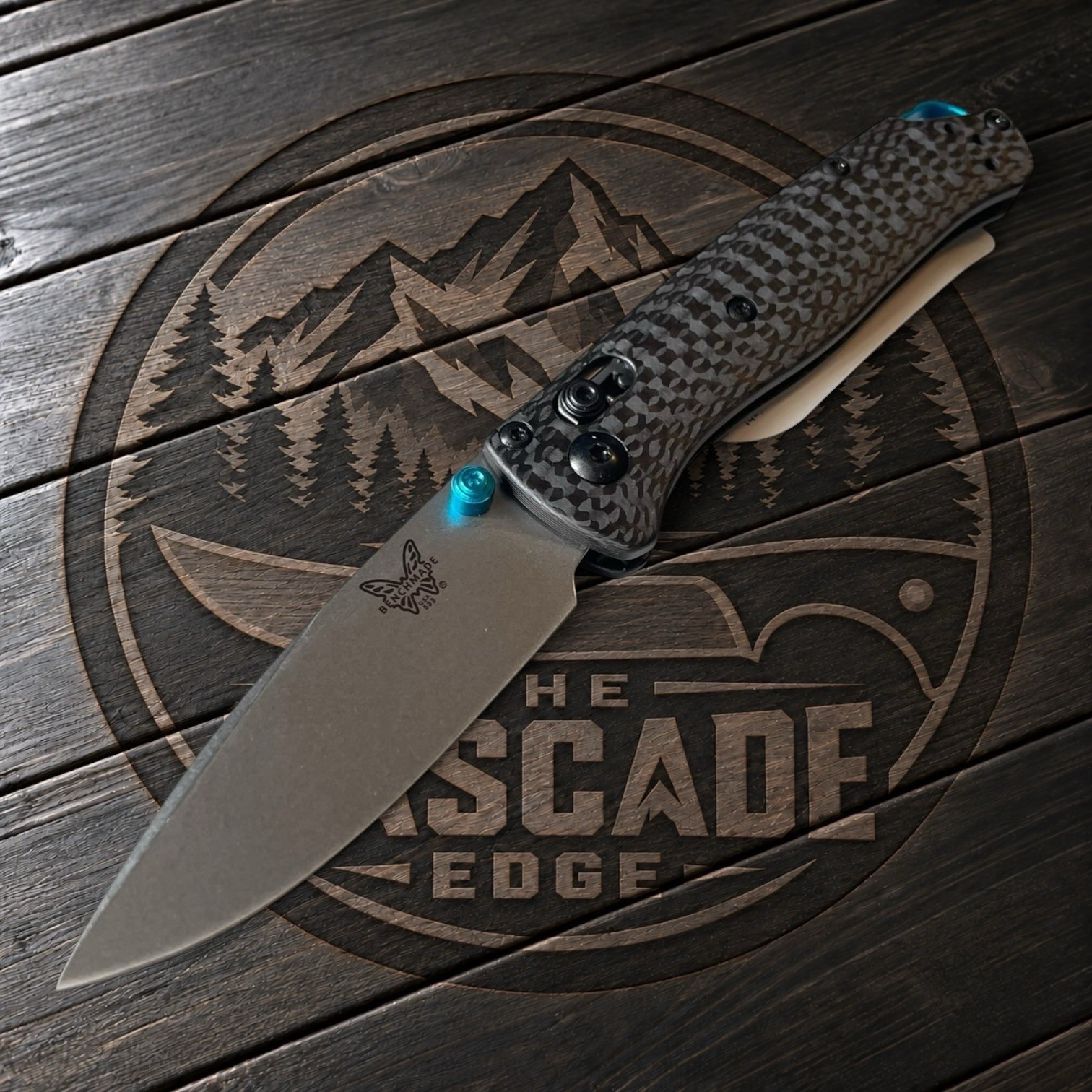 Benchmade 533-3 Mini Bugout CPM-S90V Carbon Fiber Folding Knife USA Made