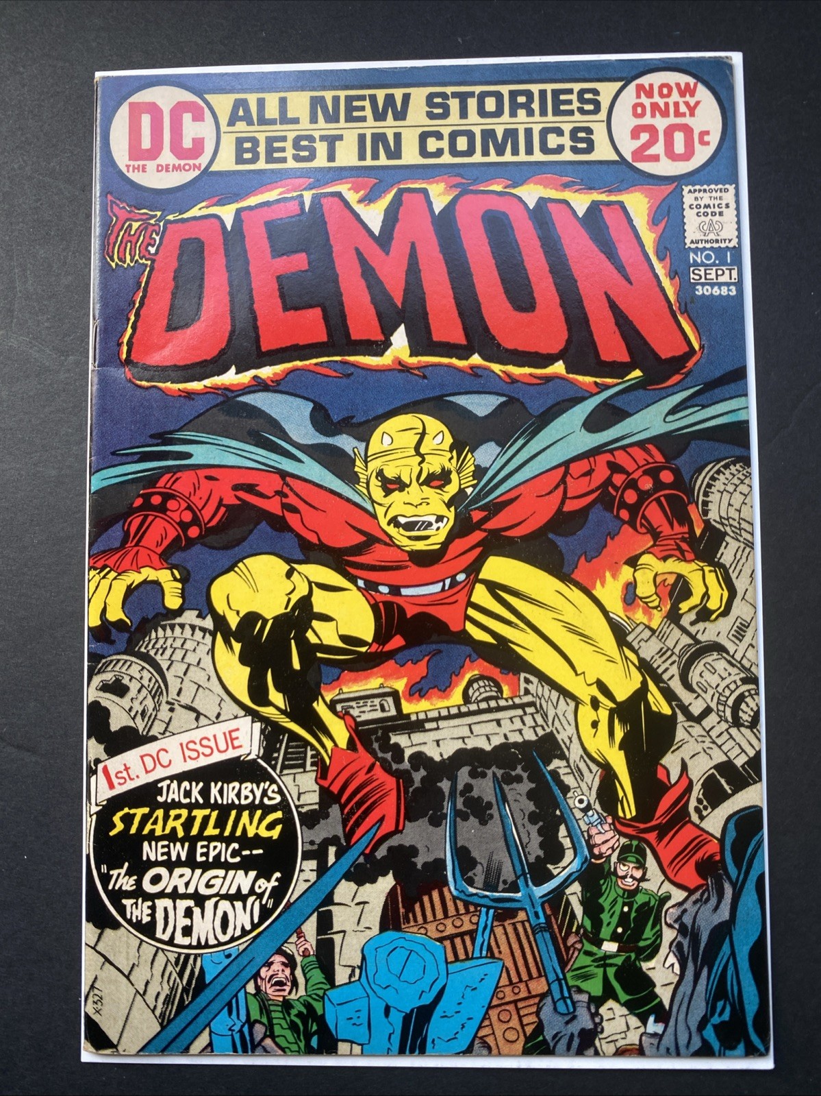 Demon # 1  Excellent 1972 comic book w Jack Kirby