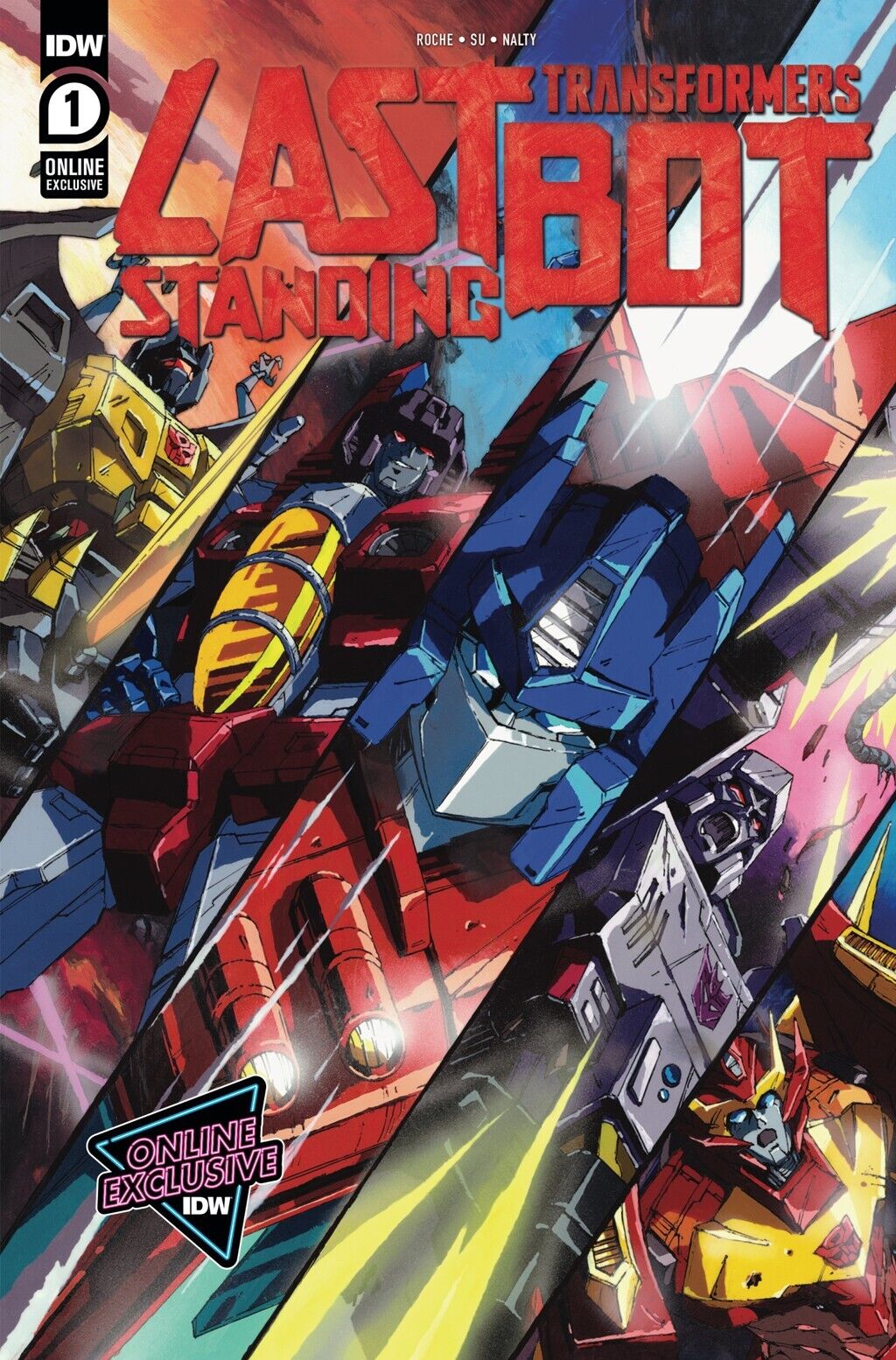 TRANSFORMERS LAST BOT STANDING 1 RUI ONISHI IDW 2022 ONLINE EXCLUSIVE NM 