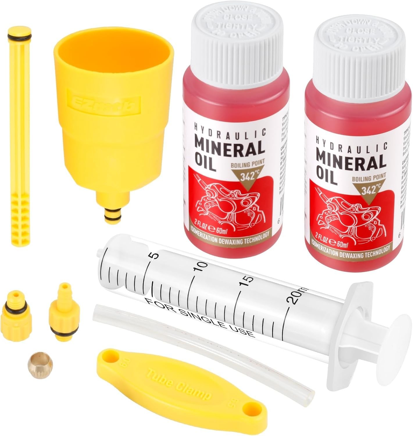 YOUMAYSTORY Brake Bleed Kit for TEKTRO Hydraulic Disc Brakes. Bicycle Hydraul...