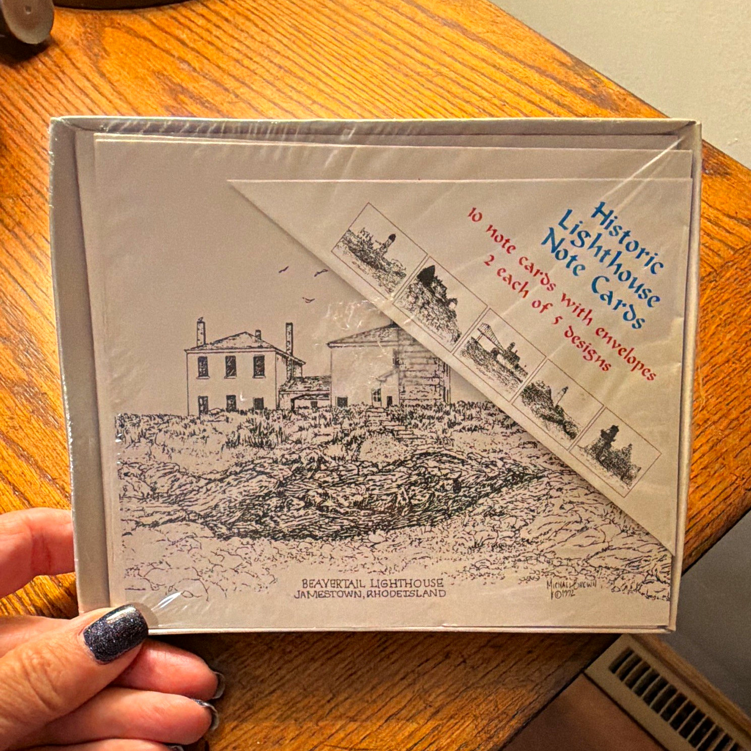 Allied Publishing Group Historic Lighthouses Notecards Set of 10 w/ Envelopes Allied Publishing Group Historic Lighthouses Notecards Set of 10 w/ Envelopes