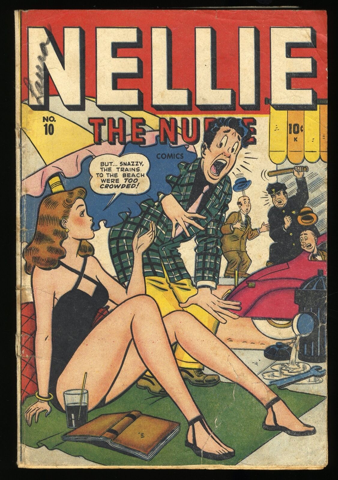 Nellie the Nurse #10 VG- 3.5 Marvel