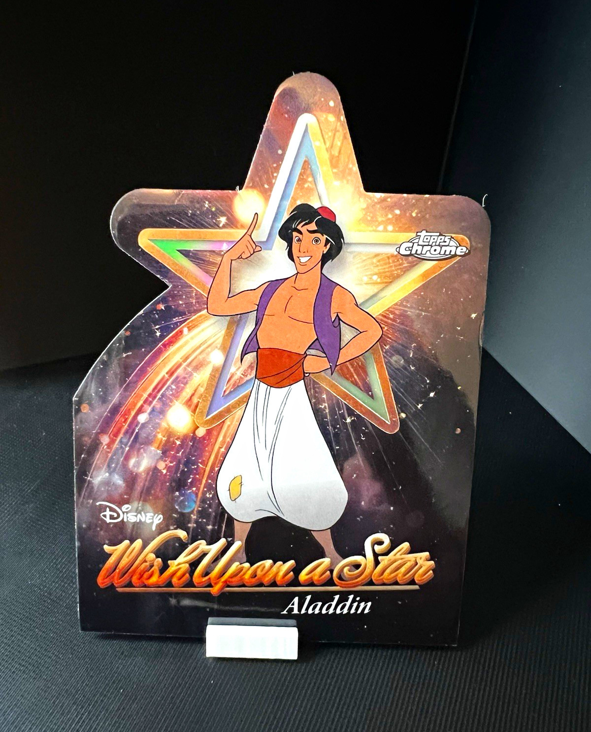 Topps 2022 Disney Wish Upon a Star Aladdin #2 Oversized Insert Card