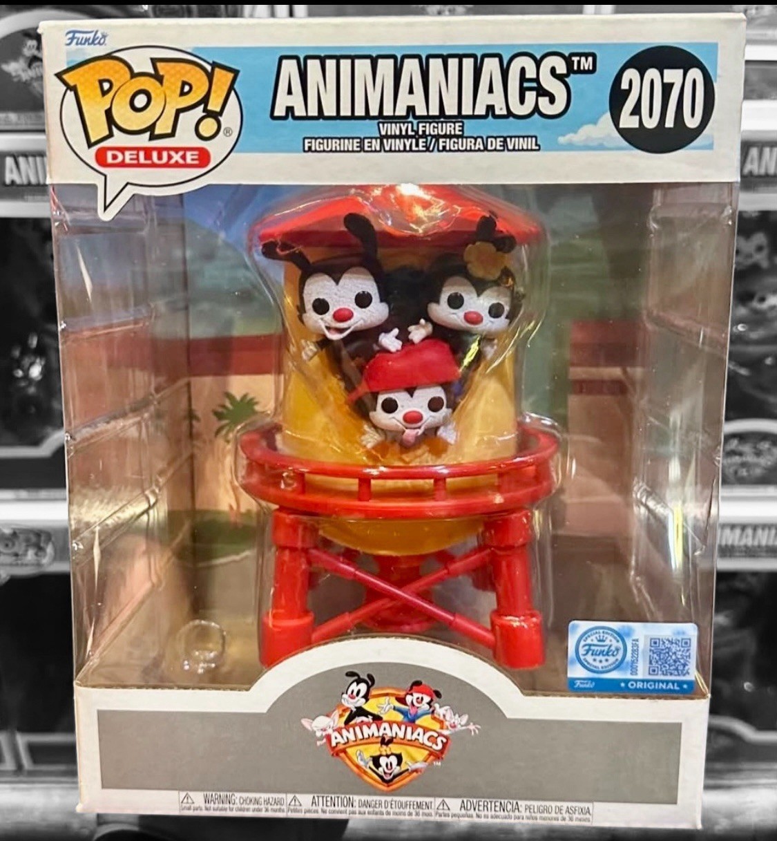 Funko Pop Animaniacs-Yakko, Wakko & Dot-Funko Hollywood Exclusive-IN STOCK