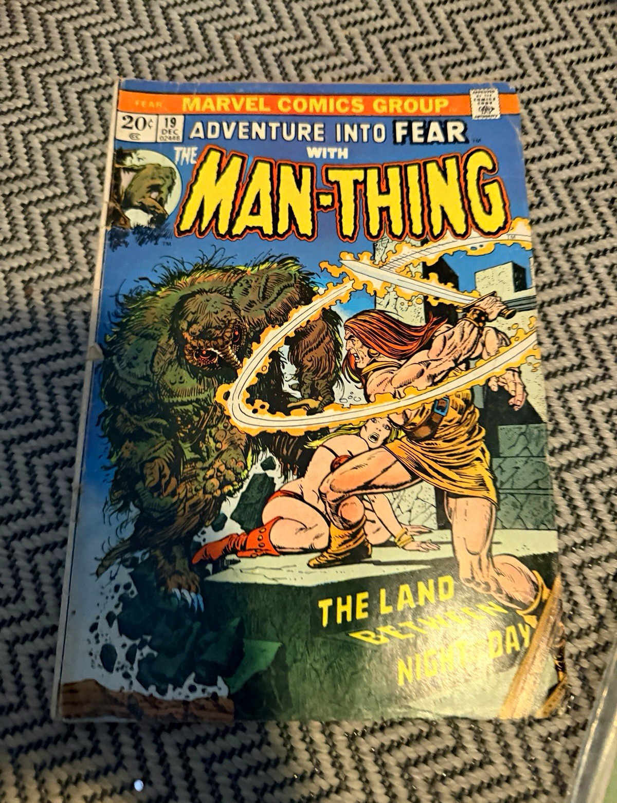 Marvel Adventure Into Fear #19 (1973) Man-Thing Bronze Age Single Issue Comic