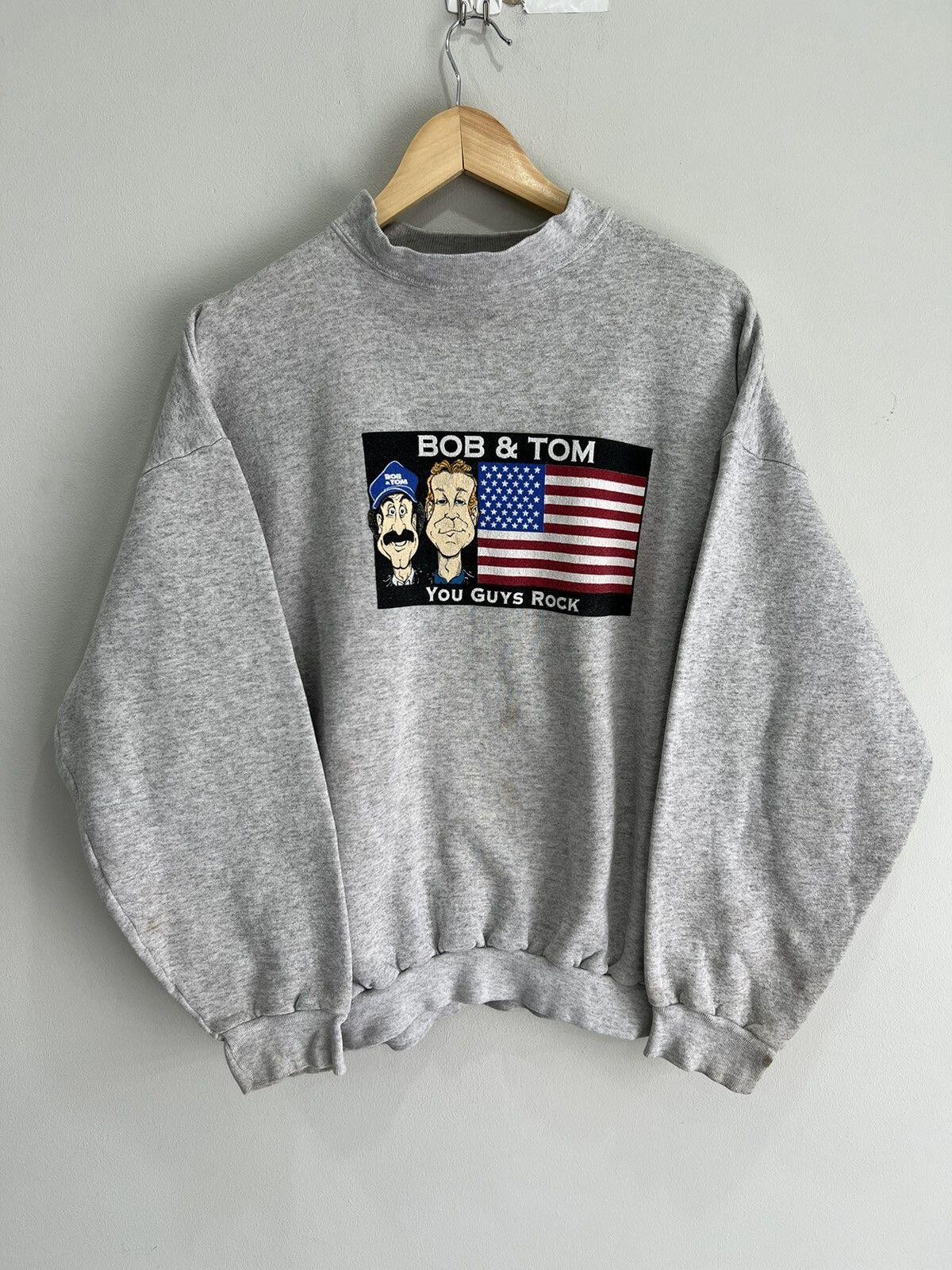 Vintage Bob And Tom sweater sweatshirt you rock