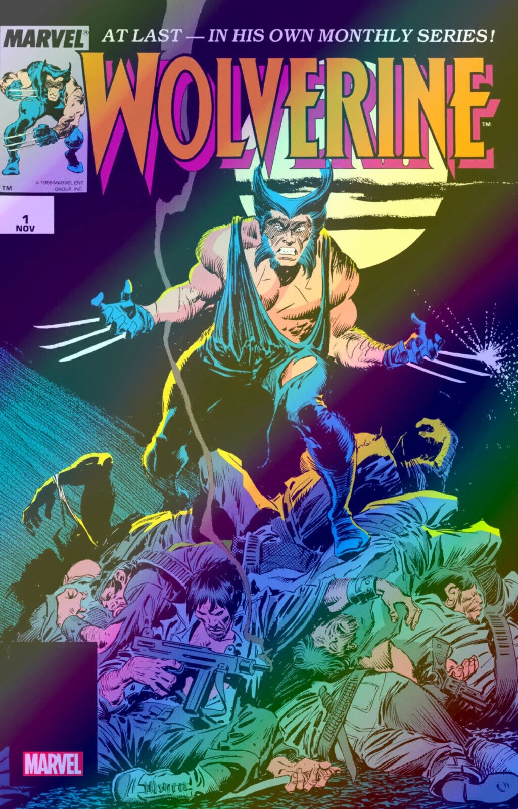 🌟FOIL🌟 WOLVERINE #1 FACSIMILE EDITION (1988 SERIES)(CLAREMONT/BUSCEMA) Marvel