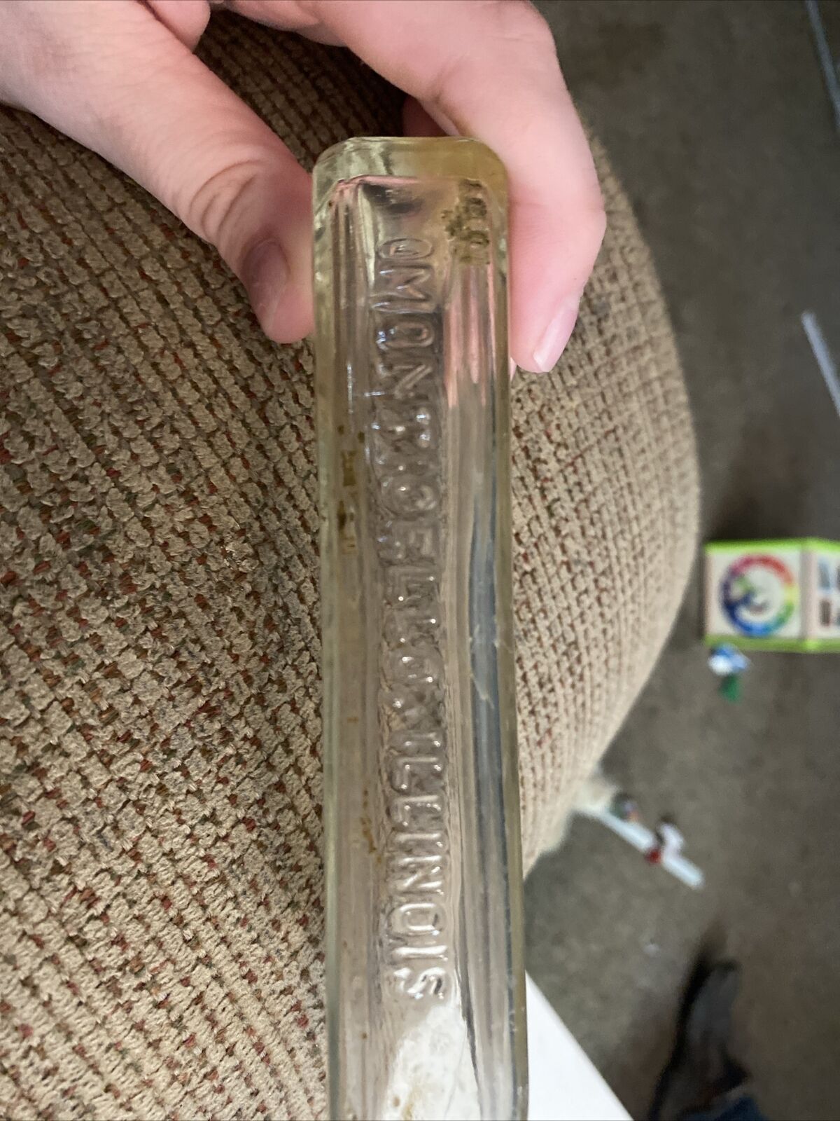 DR.CALDWELL'S MONTICELLO,ILLINOIS Vintage Medicine Bottle 