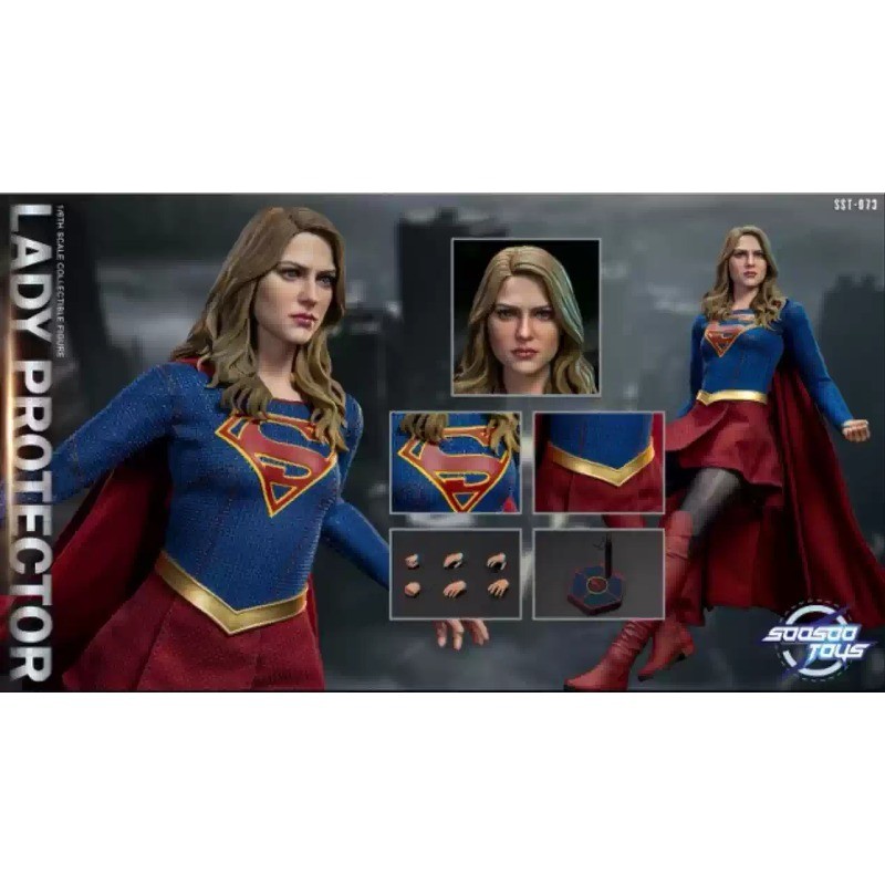 Soosootoys SST073 1/6 Lady Protector Action Figure Supergirl Style Collectible