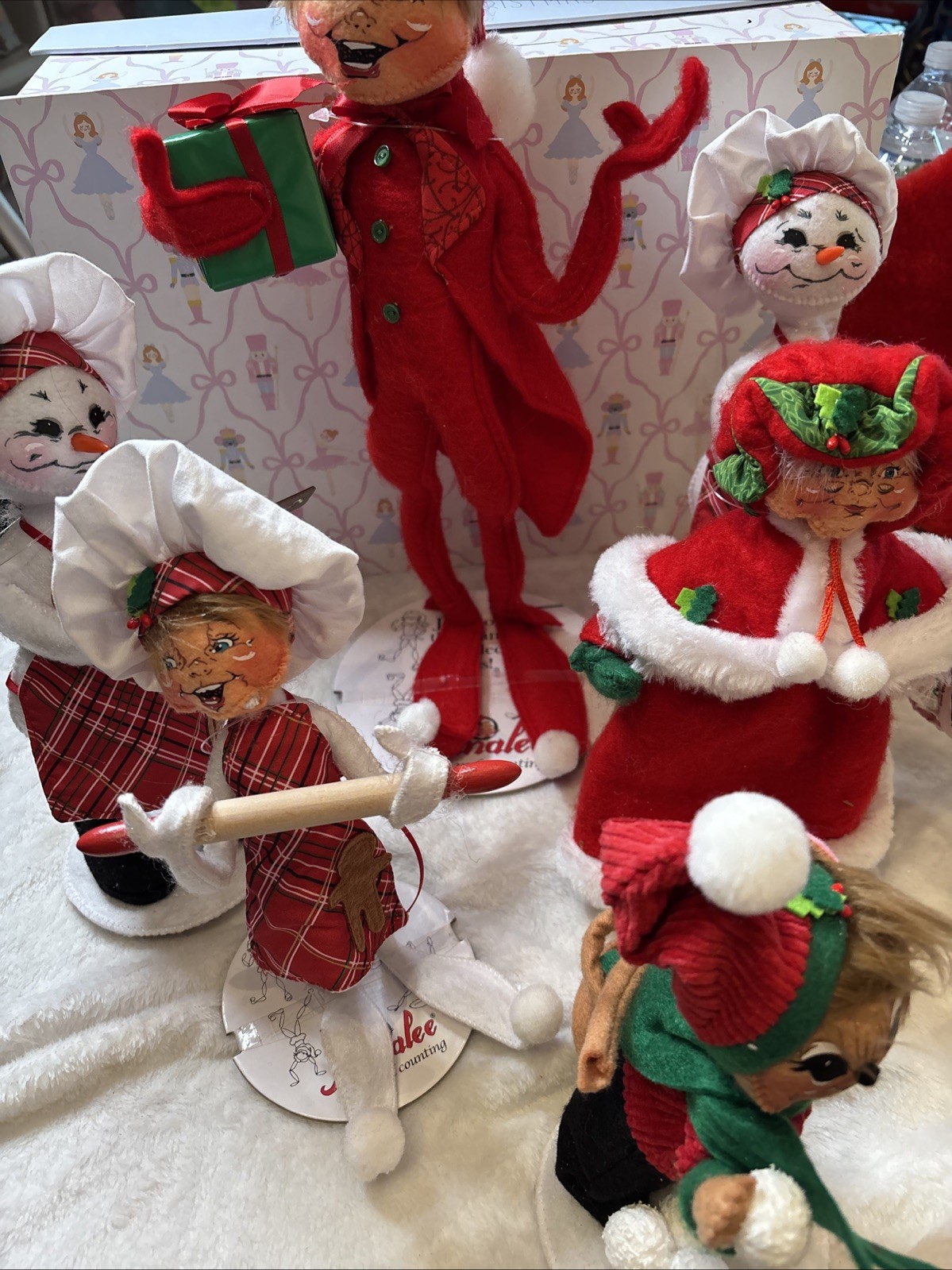 Annalee Christmas Figures Bundle Of 6
