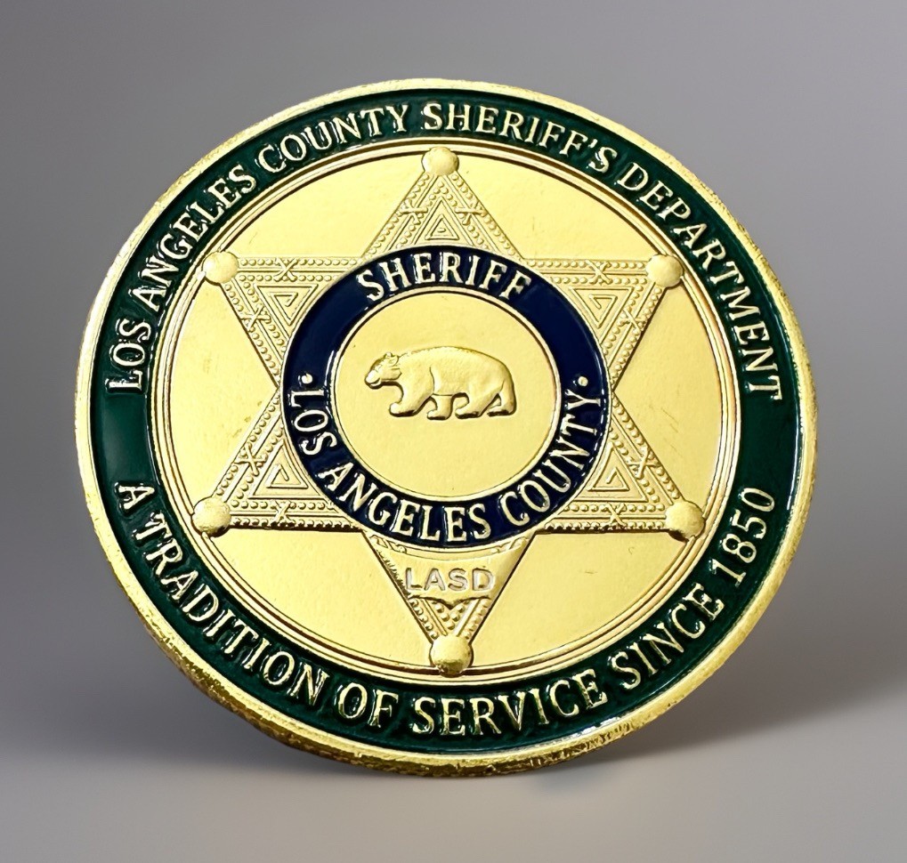 Los Angeles LA county sheriff LASD Police challenge coin  ·FAST SHIPPING· ·NEW·