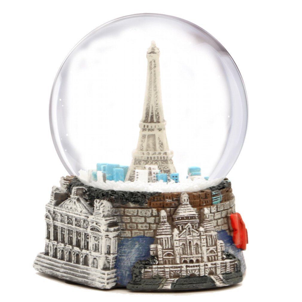 Paris Snow Globe, Color [2.5 IN]