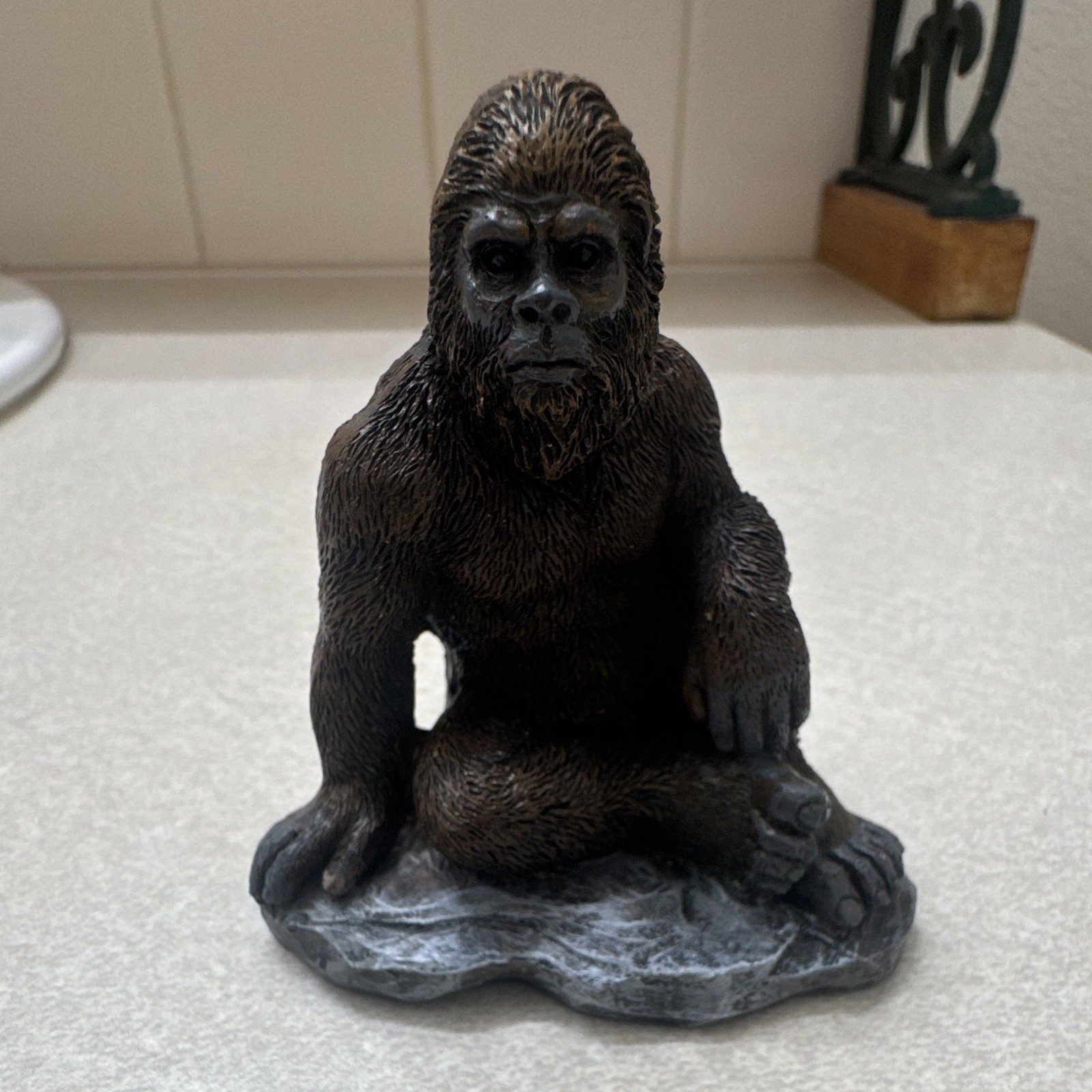 Sasquatch / Bigfoot Figurine Statue listing, 3.5 in tall made of plastic resin Sasquatch / Bigfoot Figurine Statue listing, 3.5 in tall made of plastic resin