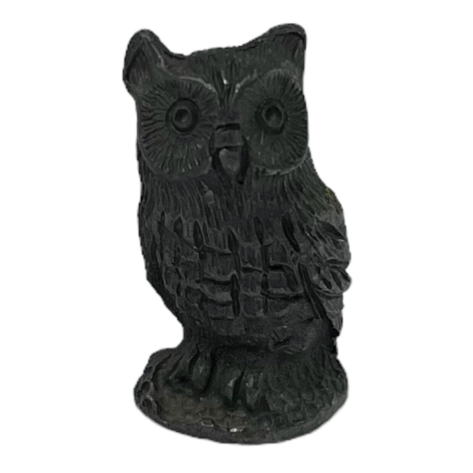 Owl 1.5 Inch Vintage Pewter Figurine