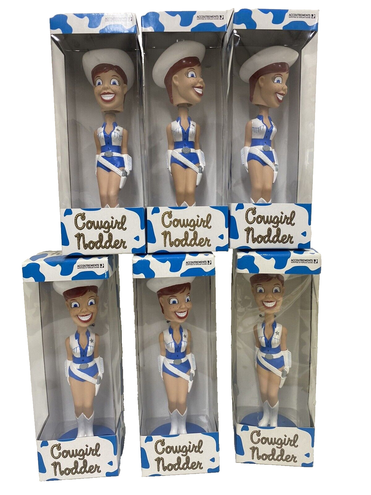 CASE OF 6 Cowgirl Nodder 9