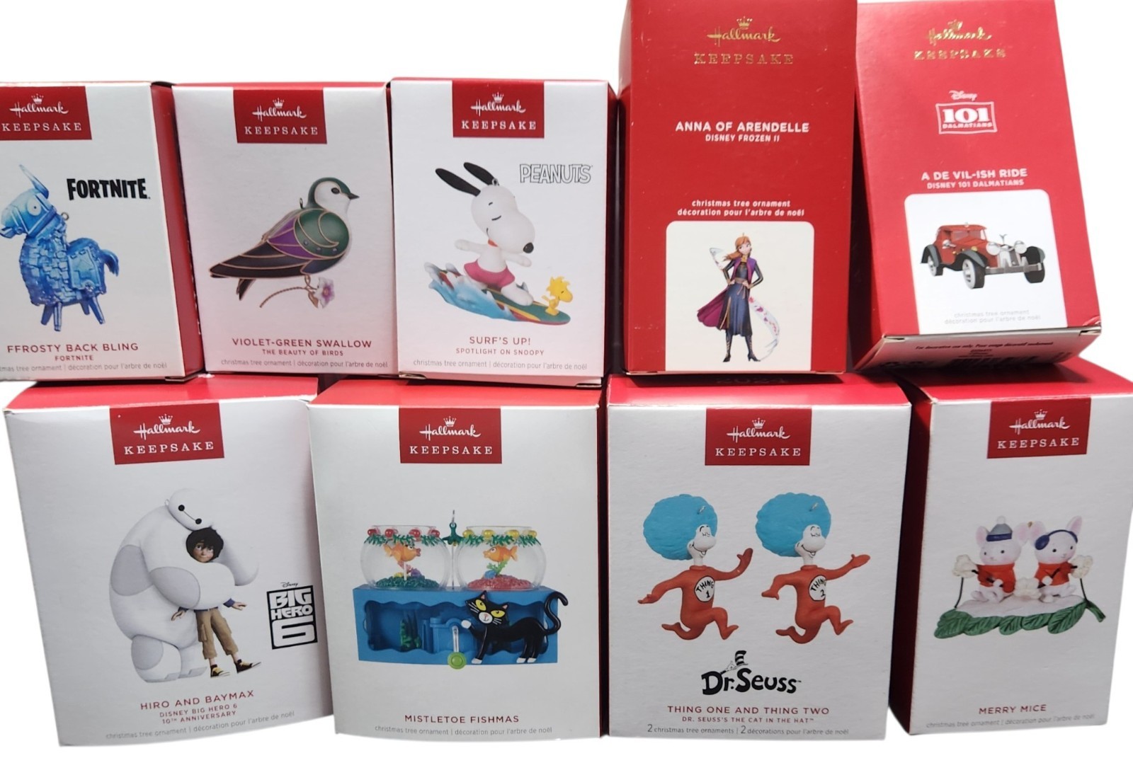 Hallmark Keepsake Ornaments New in Box 2024 2023 2021 2020 Hallmark Keepsake Ornaments New in Box 2024 2023 2021 2020