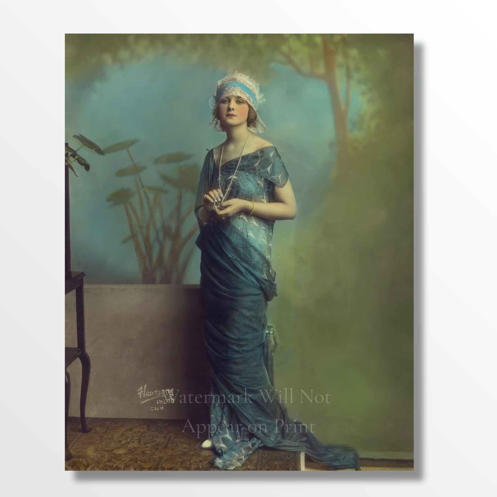 Actress Alice Terry Flapper Era Vintage Hollywood Clorized Giclee Fine Art Print