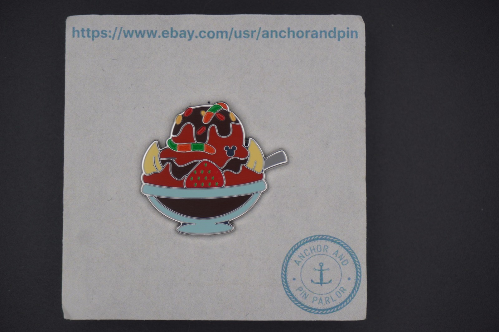 Disney DLR Pumbaa Ice Cream Sundae Hidden Mickey Pin 2026 Wave B Authentic New