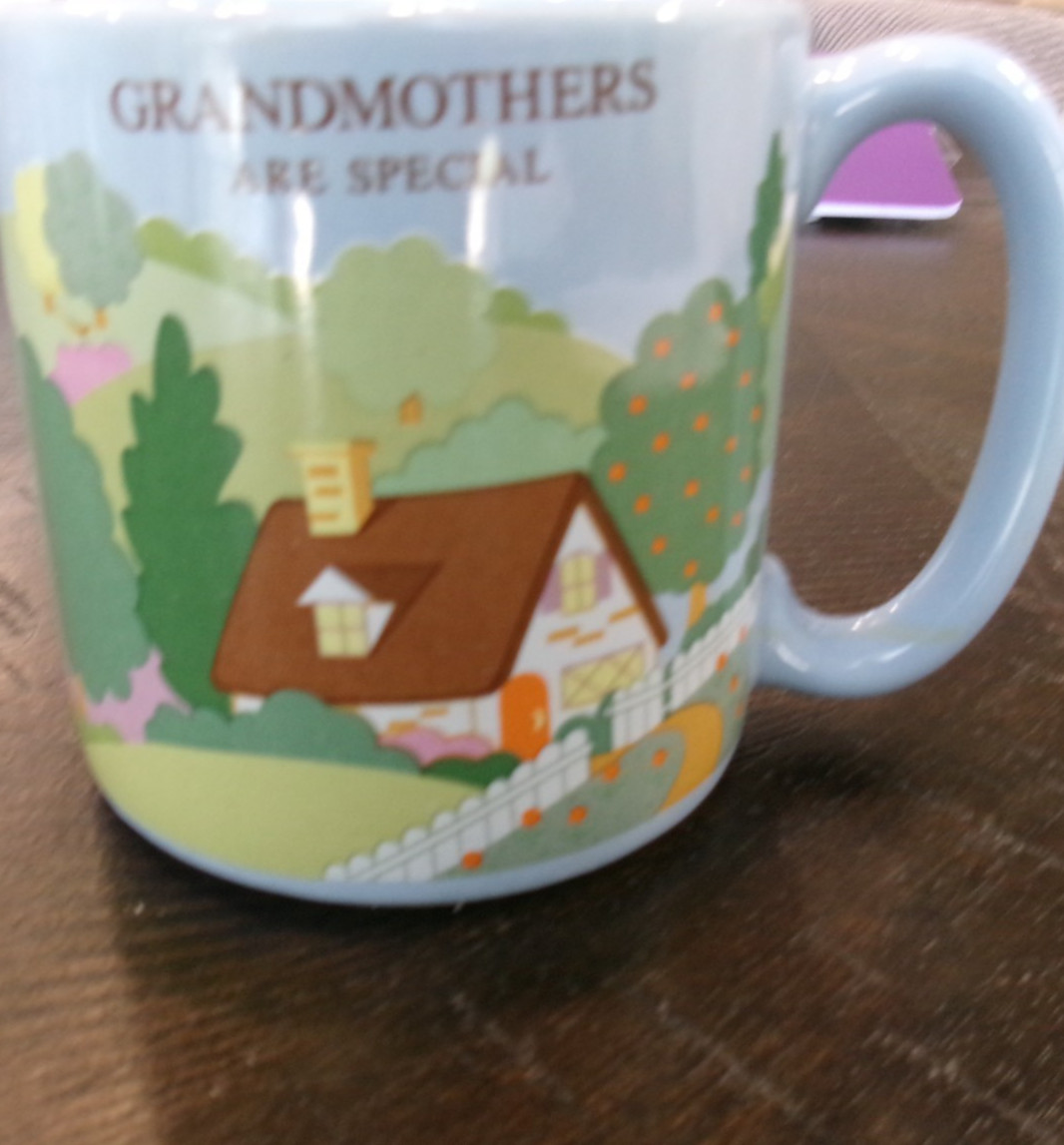Vintage 1988 Morgan Inc, Grandmother Mug, Woodland Hills