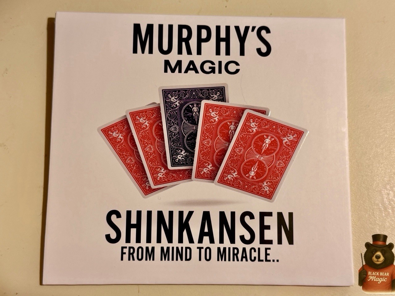 SHINKANSEN by Max Maven Vanishing Card Trick