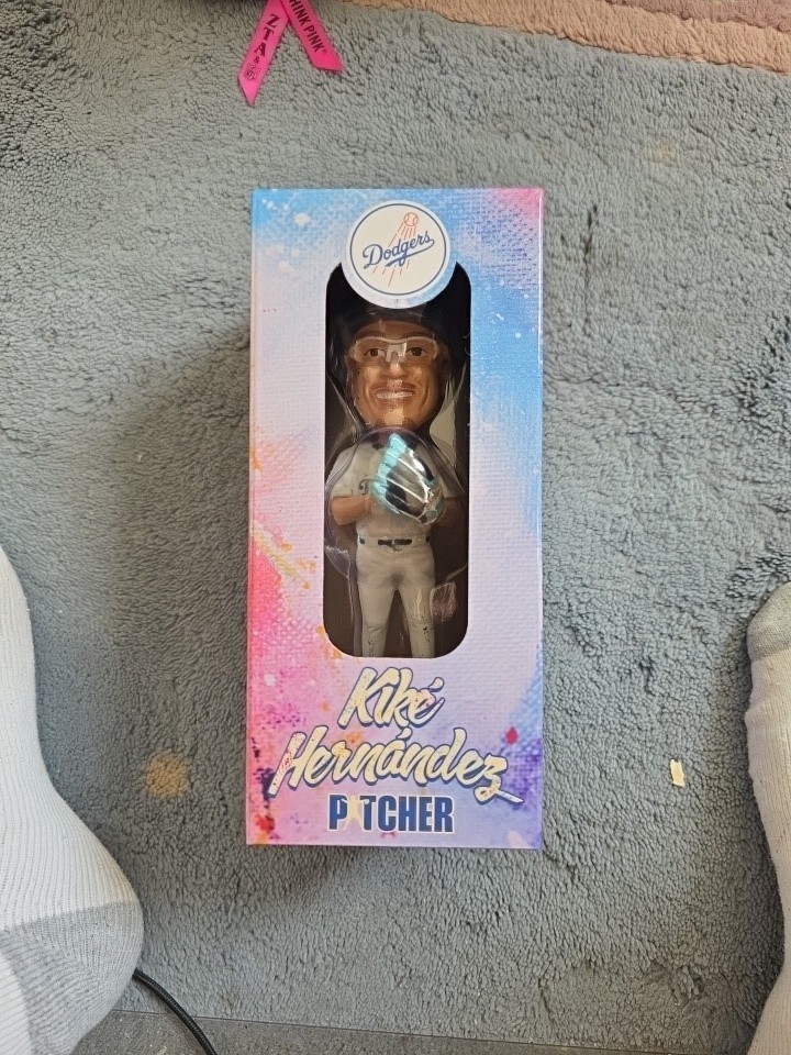 Kiké Hernández Los Angeles Dodgers Bobblehead – SGA 2026 Kiké Hernández Los Angeles Dodgers Bobblehead – SGA 2026