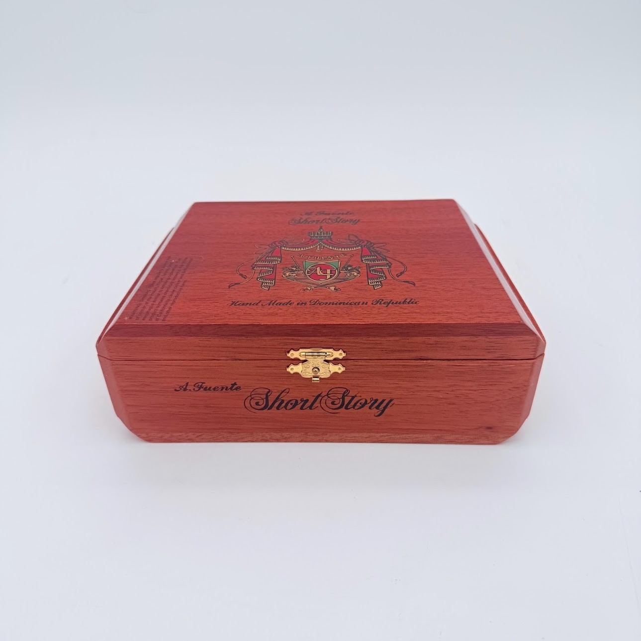 Vintage Arturo A Fuente Short Story Wooden Cigar Box EMPTY Dominican Republic