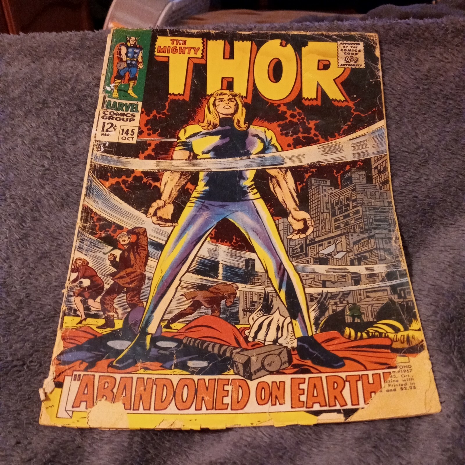 THOR #145 silver age 1967 Vol 1 MARVEL Loki Circus of Crime Stan Lee Jack Kirby THOR #145 silver age 1967 Vol 1 MARVEL Loki Circus of Crime Stan Lee Jack Kirby