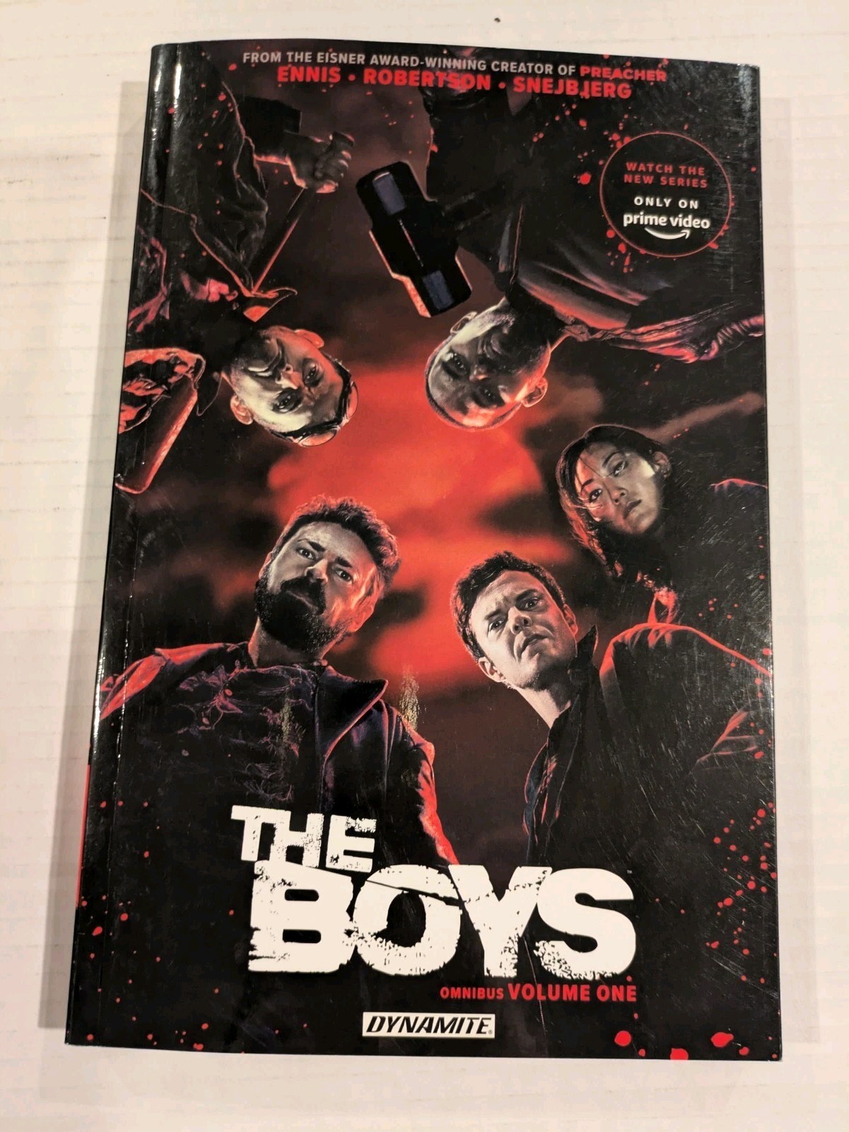 The Boys: Paperback Omnibus #1 Dynamite SIGNED BY Garth Ennis 