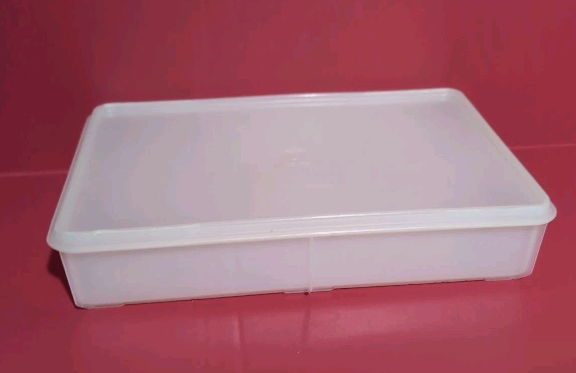 Eagle Super Seal Storage Container USA ~ 9 x 13 x 3” Rectangle White