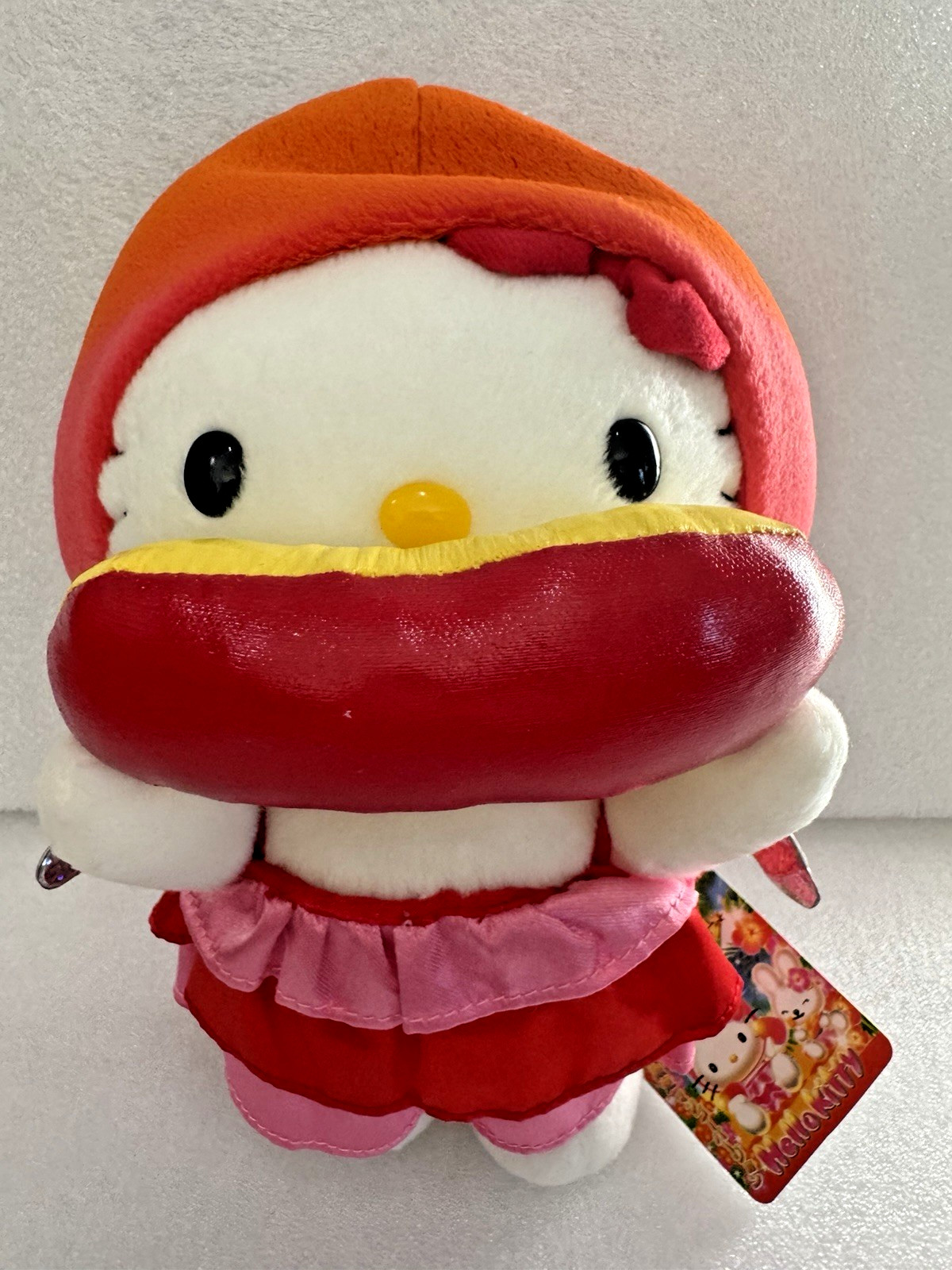 Hello Kitty Miyazaki Exclusive Mango Costume Plush Doll with Tag From Japan Rare